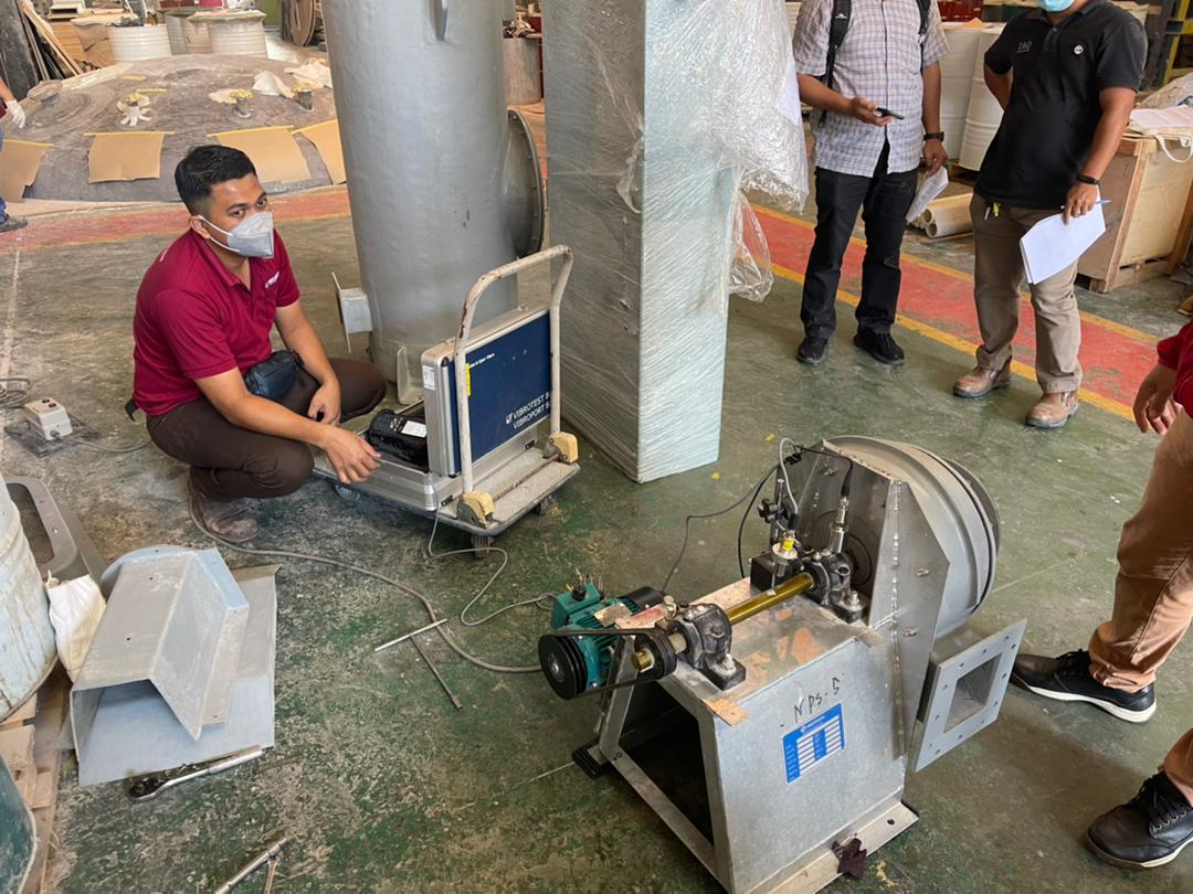Ipoh_Package3's tweet photo. 24/8/2022
Factory Acceptance Test (FAT) of the odour control system for NPS 1, 2, 3, 4 &amp; 5 located at Hexagon Composite Engineering Sdn. Bhd.
The FAT consists Vibration &amp; belt tension test to assure that the equipment meets all the contractual specification and any issues can be https://t.co/XfVlUzsn4i