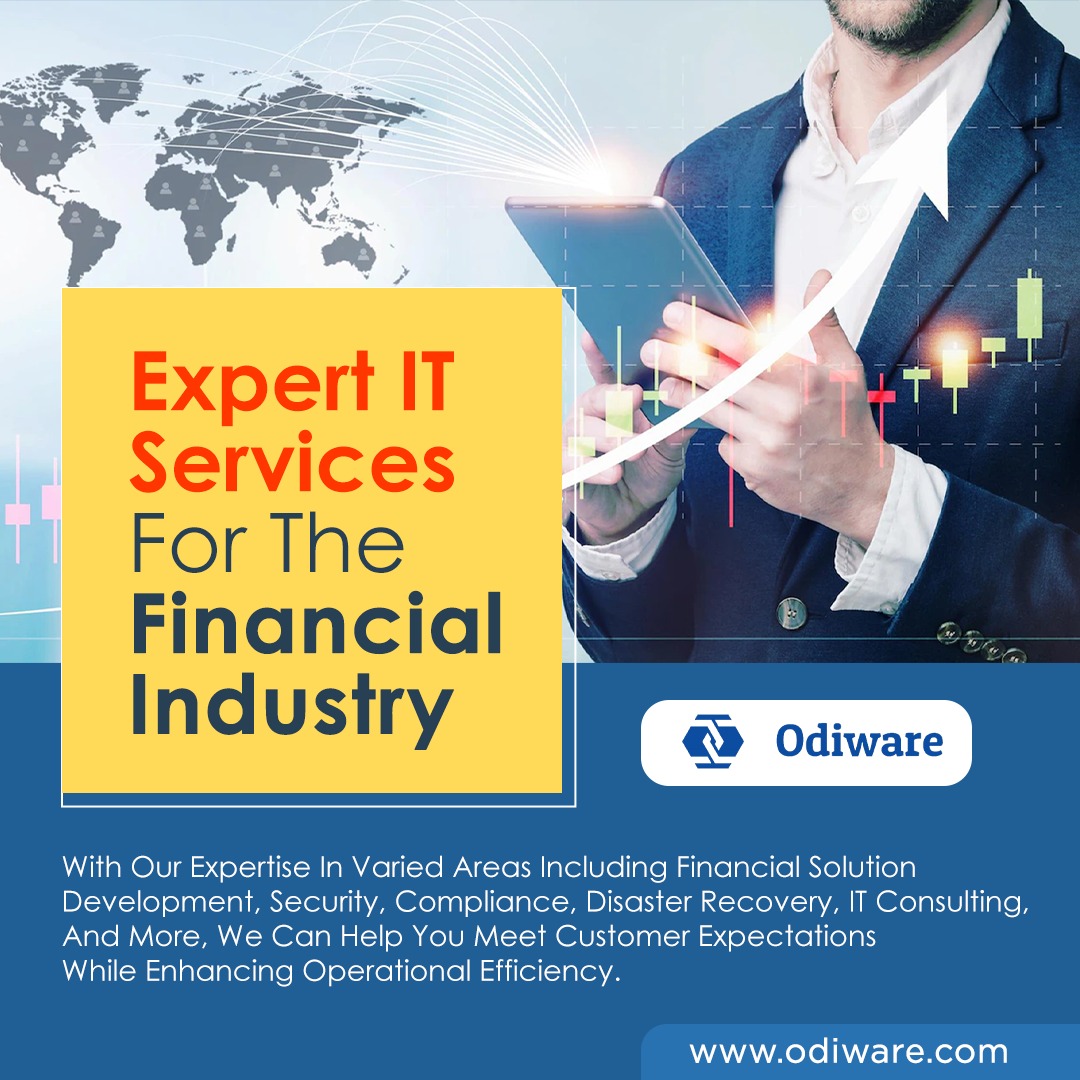odiware's tweet image. The BFSI industry today is experiencing highly notable challenges such as stringent regulations, high competition, evolving customer needs, etc. 

Know more at odiware.com/industries/fin…

#testingservices #financialtestingservices #financialtesting #odiware #financialqa