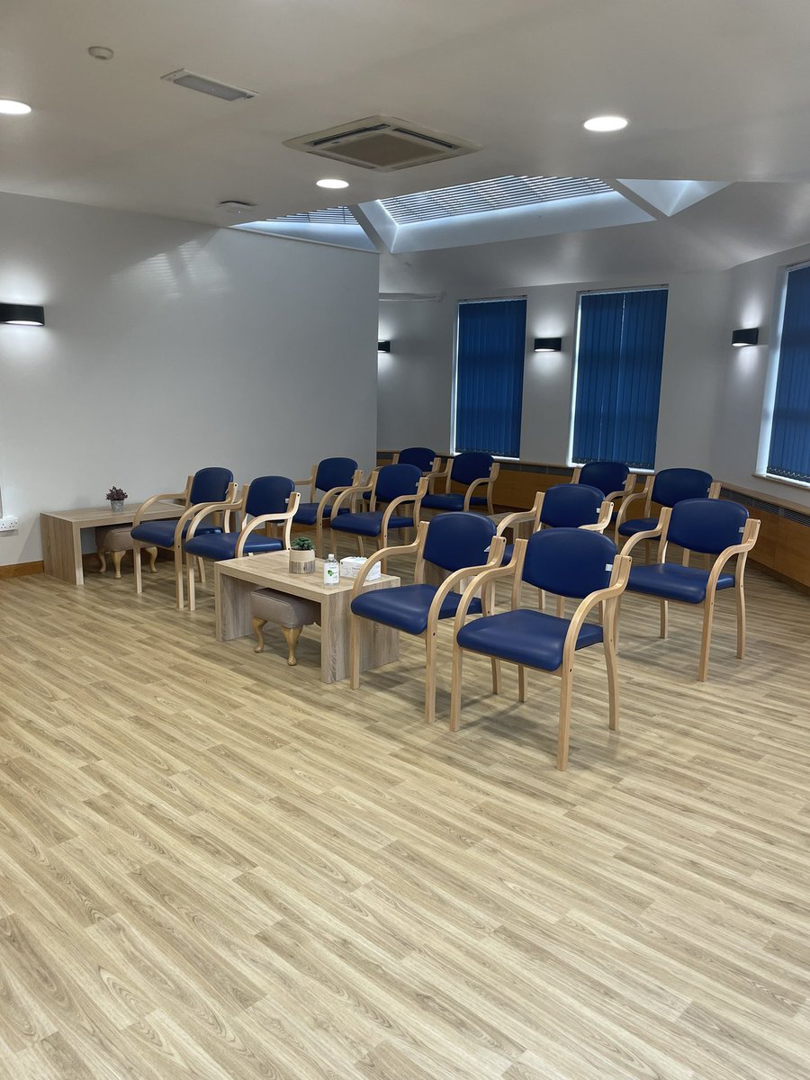KaraTyke's tweet photo. Excited to announce Phase 1 of Rosewood reopening today. Looking forward to welcoming our patients today.  Keep an eye out 👀…. More exciting things to come! @MidYorkshireNHS @DomMyht @rich1cath @macmillancancer https://t.co/veyx5vZD3p