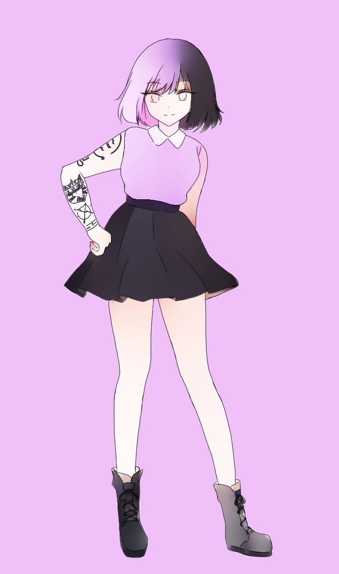 MediBotEve's tweet image. Look at the AMAZING job @iluvchae_ did on this commission for me!!! 😍😍😍
I LOOK LIKE A GOTH SAILOR SCOUT AND I AM SO HERE FOR IT!

Her commissions are open btw! 👀