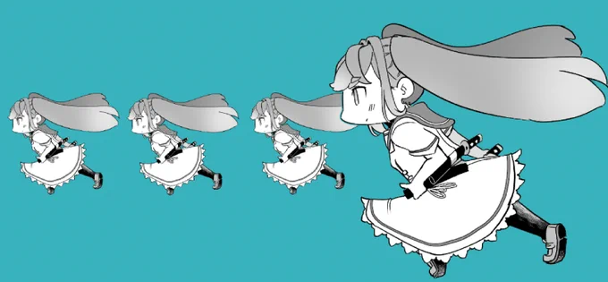 ブラシ楽しいね(スタンプみたいなものだけど) 