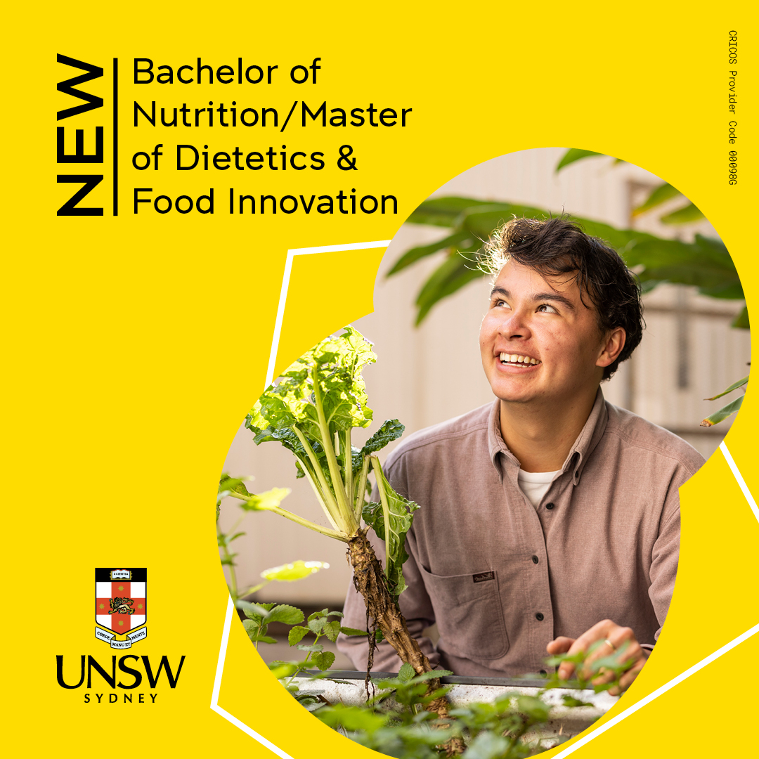 Check this out youtu.be/KtBcUKWrX-M and visit us this Saturday 3 September <a href="/UNSW/">UNSW</a> Open Day <a href="/UNSWMedicine/">UNSW Medicine & Health</a> &amp; Health #dietetics #nutrition #foodinnovation For more information see bit.ly/3RjtzdV