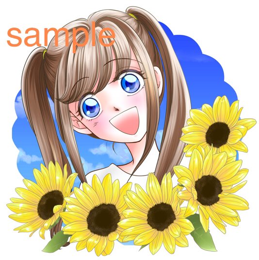 ひまわりちゃん🌻カラーVer. をMintしました😃 明日8/31（水）18:00にList予定です💕 固定価格0.015ETH どうぞよろしくお願いいたします✨✨ opensea.io/assets/ethereu… #NFTs #NFTJapan