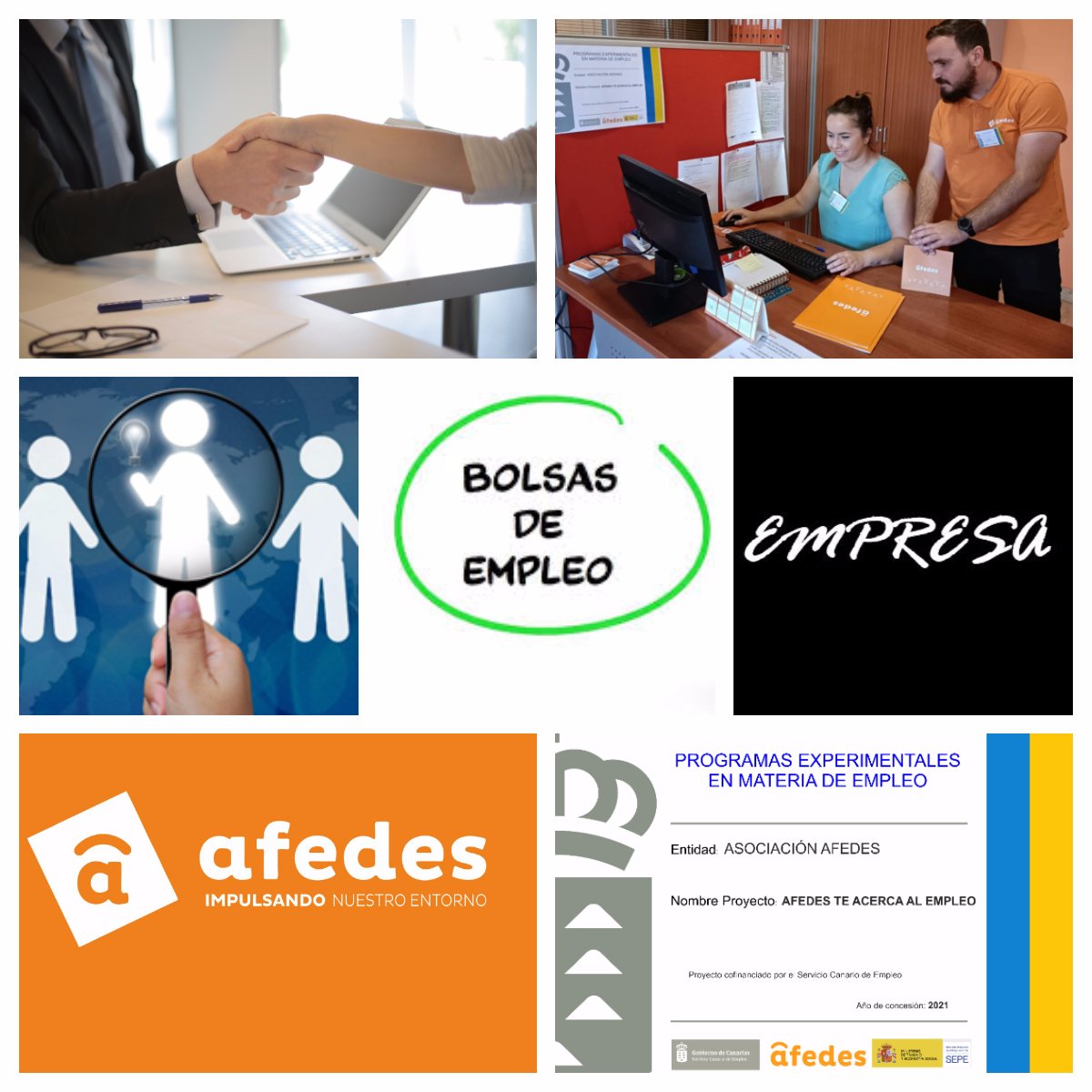 Afedes's tweet photo. ¿ERES EMPRESA Y BUSCAS TRABAJADORES/AS?
Afedes te ofrece: Bolsa de empleo, preselección...
#AFEDES TE ACERCA AL EMPLEO, proyecto financiado por el @SCEmpleo y del @empleo_SEPE.
#afedesformación #afedesempleo
@ceoetenerife @fg_ull @CabildoTenerife @fifedetfe @radioecca @tacovin https://t.co/0PX6j7s63o