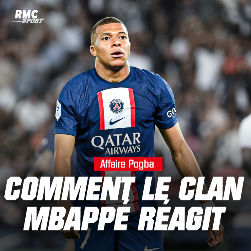 RMCsport's tweet photo. 🔴 Après les révélations de Mathias Pogba, qui a cité le nom de Kylian Mbappé au milieu de cet imbroglio familial, le clan de l'attaquant du PSG observe cette affaire avec une certaine distance mais reste toutefois attentif.