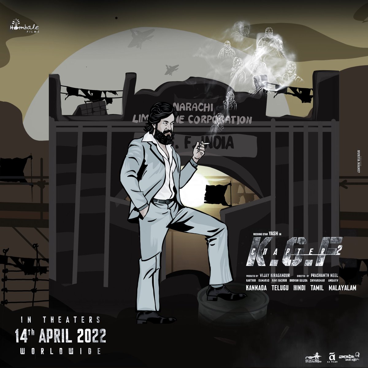 yashvanthks17's tweet photo. @Thalapathymkd_ As always #Yashboss 💛❤️
#Yash54 #Yash19 #Yash #KGF2 #KGF3 #KGF2Chapter2 https://t.co/q2xhMkJQBc