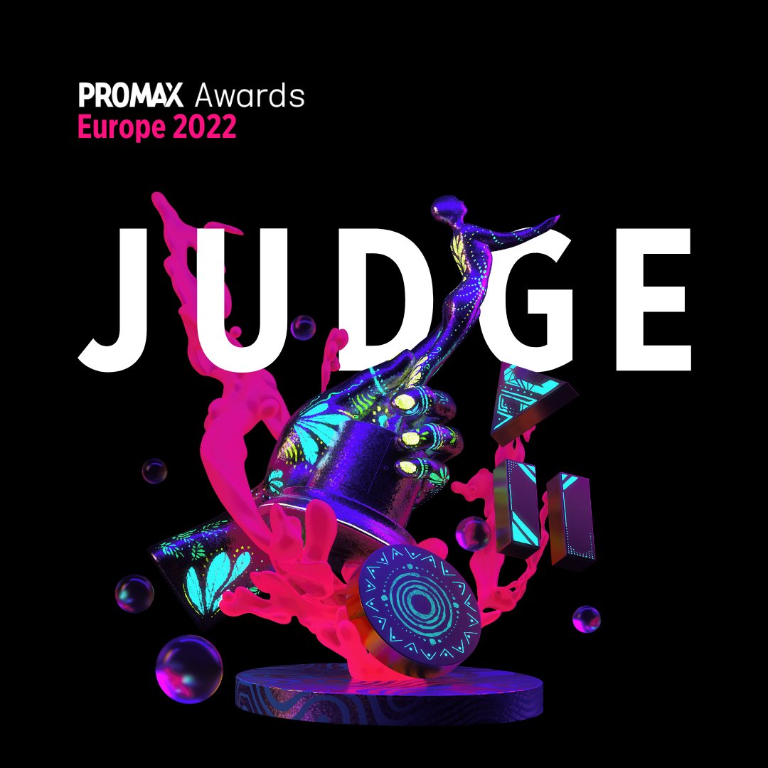 DeliricoStudio's tweet photo. Orgullosos de formar parte del jurado #2022PromaxEuropeAwards #creativity #europe #entertainment #promaxbda #branding #design #marketing https://t.co/XLcvvxxPCb