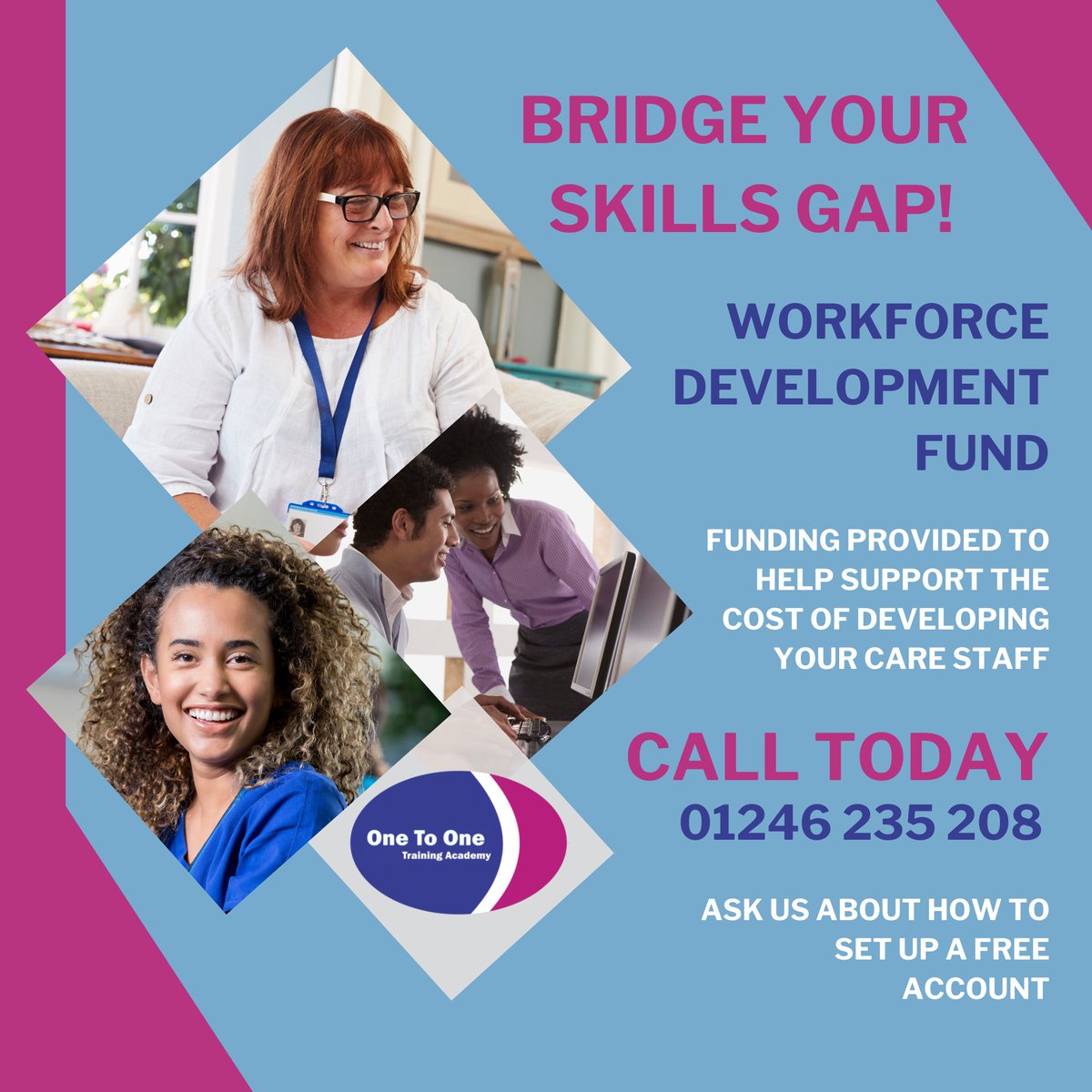 OneToOneSupport's tweet image. #AlternativeToApprenticeships

Are you looking to up-skill your care staff?

The Workforce Development Fund 22/23 now available to all care providers, providing funding to help support the cost of staff development.

Call 01246 235 208 and ask us about how to get started!
