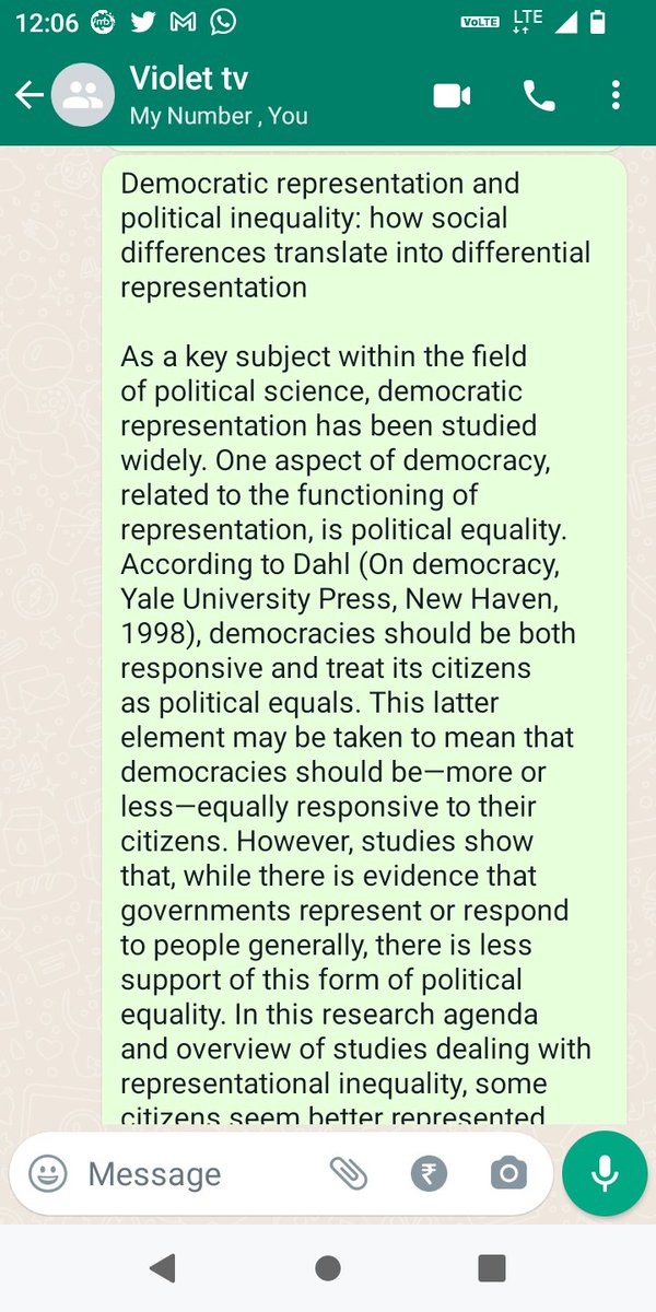 cccdra3's tweet photo. In this research agenda and overview of studies dealing with representational inequality, some citizens seem better represented than others, most notably women, ethnic minorities, and those with lower income. 4/5 https://t.co/w4zhcUQkPk