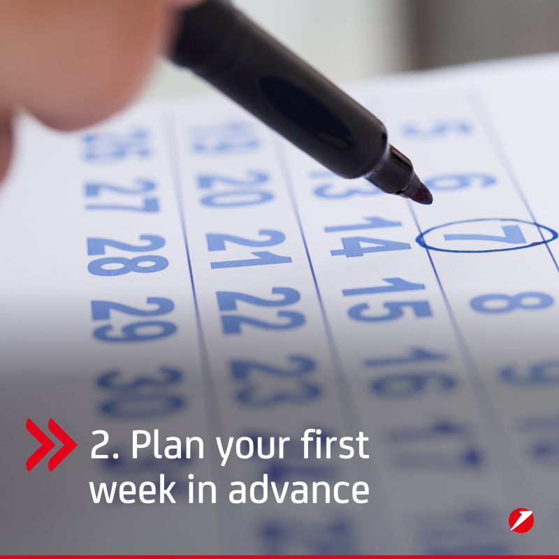 UniCreditEurope's tweet photo. 👔 The transition from “vacation mode” to “work mode” can be challenging for all. 
✅ Here’s how to shift your focus and get back on track with work.

📌 #UniCredit #OneUniCredit #Time4You #OurPeople