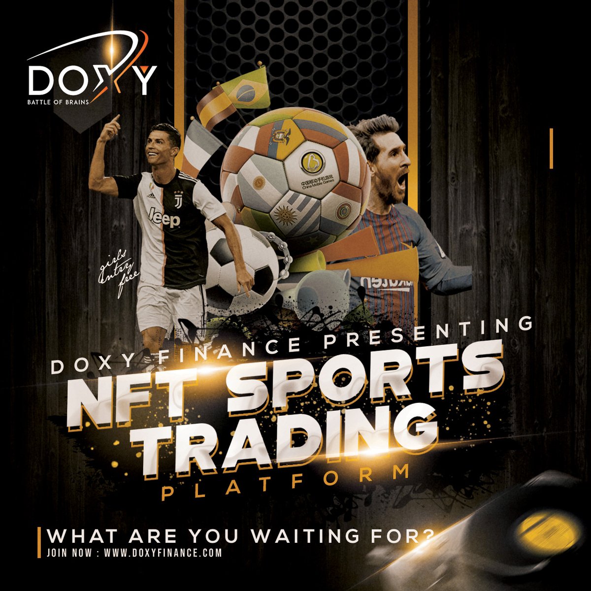 Doxy Finance (@doxyfinance) on Twitter photo 𝐓𝐇𝐄 𝐏𝐄𝐑𝐅𝐄𝐂𝐓 𝐁𝐋𝐄𝐍𝐃 𝐎𝐅 𝐒𝐏𝐎𝐑𝐓𝐒, 𝐁𝐋𝐎𝐂𝐊𝐂𝐇𝐀𝐈𝐍, 𝐀𝐍𝐃 𝐂𝐑𝐘𝐏𝐓𝐎!
Play and trade your sports NFTs in this special marketplace. You can Play Football, Hockey, and more games
✅Join Us Now👉doxyfinance.com
#blockchaintechnology #sportsnft 𝐓𝐇𝐄 𝐏𝐄𝐑𝐅𝐄𝐂𝐓 𝐁𝐋𝐄𝐍𝐃 𝐎𝐅 𝐒𝐏𝐎𝐑𝐓𝐒, 𝐁𝐋𝐎𝐂𝐊𝐂𝐇𝐀𝐈𝐍, 𝐀𝐍𝐃 𝐂𝐑𝐘𝐏𝐓𝐎!
Play and trade your sports NFTs in this special marketplace. You can Play Football, Hockey, and more games
✅Join Us Now👉doxyfinance.com
#blockchaintechnology #sportsnft