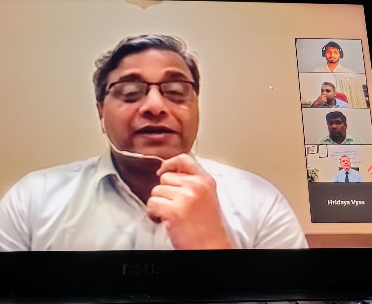 akashkryd's tweet photo. I am happy to announce being part of the 2nd batch of flagship program MS-DSM offered by two prestigious institutions, @IIM_I and @IITIOfficial
I would like to thank Director of IIMI Prof @askhimanshurai and Director of IIT Indore Prof Dr. Suhas Joshi for warm welcome and wishes https://t.co/Y6NiWRbZ0P