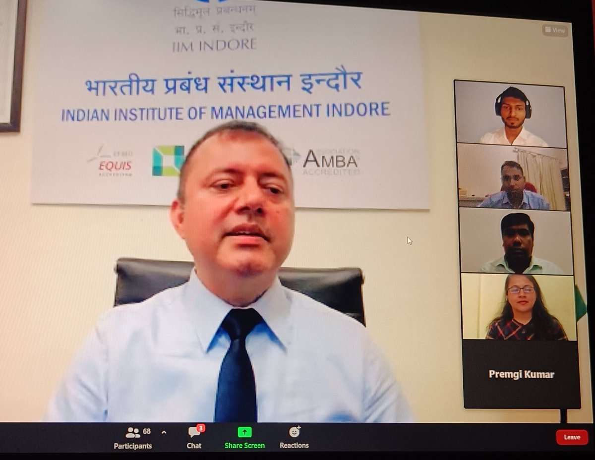 akashkryd's tweet photo. I am happy to announce being part of the 2nd batch of flagship program MS-DSM offered by two prestigious institutions, @IIM_I and @IITIOfficial
I would like to thank Director of IIMI Prof @askhimanshurai and Director of IIT Indore Prof Dr. Suhas Joshi for warm welcome and wishes https://t.co/Y6NiWRbZ0P