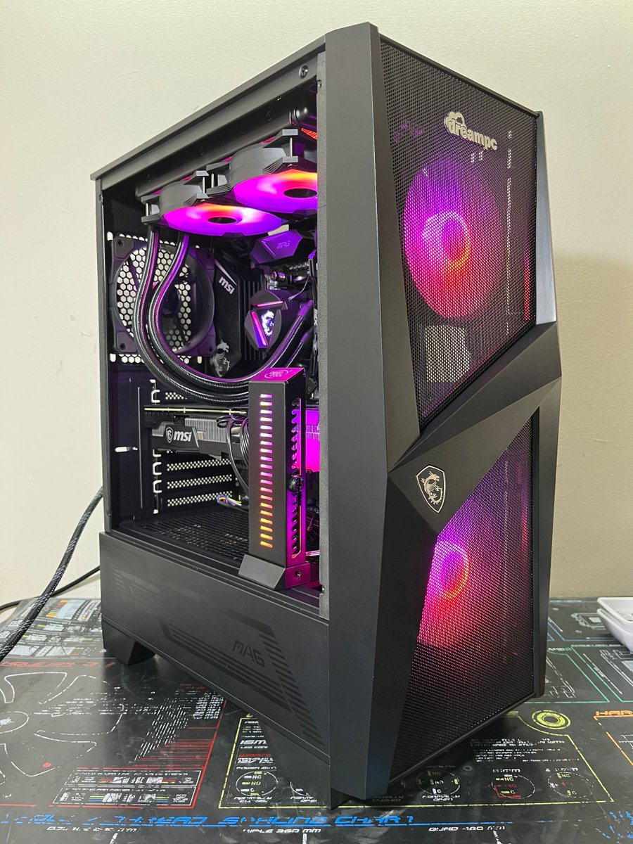 DreamPCcustom's tweet photo. New custom PC in Charles Darwin University, NT. 🔥
Powered by @AMD_AUNZ Ryzen 7 5700X and MSI @NvidiaANZ GeForce RTX 3070 VENTUS 3X 8G OC. 🔗https://t.co/7T6qG8B26o
#custombuildpc #custompc #pcbuild #msi #amd #RTX3070 https://t.co/JtOp2ZEU8R