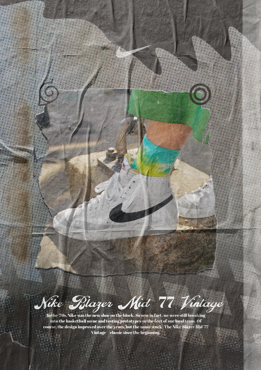 MadeByHunterr's tweet photo. 𝓝𝓲𝓴𝓮 𝓑𝓵𝓪𝔃𝓮𝓻  𝓜𝓲𝓭  77 𝓥𝓲𝓷𝓽𝓪𝓰𝓮
 LIKE &amp; Retweet Appreciated 
⚠️ COMMISSIONS OPEN ⚠️
         DM to get started! 
#nike #Nikeposter https://t.co/0y5O4ymZ3P