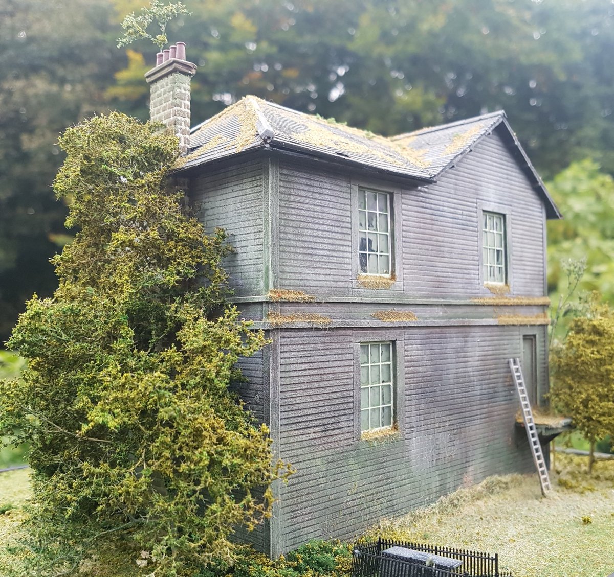 lnr_models's tweet photo. Today’s #MHHSBD challenge is spooky, and I’m positive this is my spookiest house. I absolutely loved making this and wish I’d lit it now.. https://t.co/kyX0r4puc9