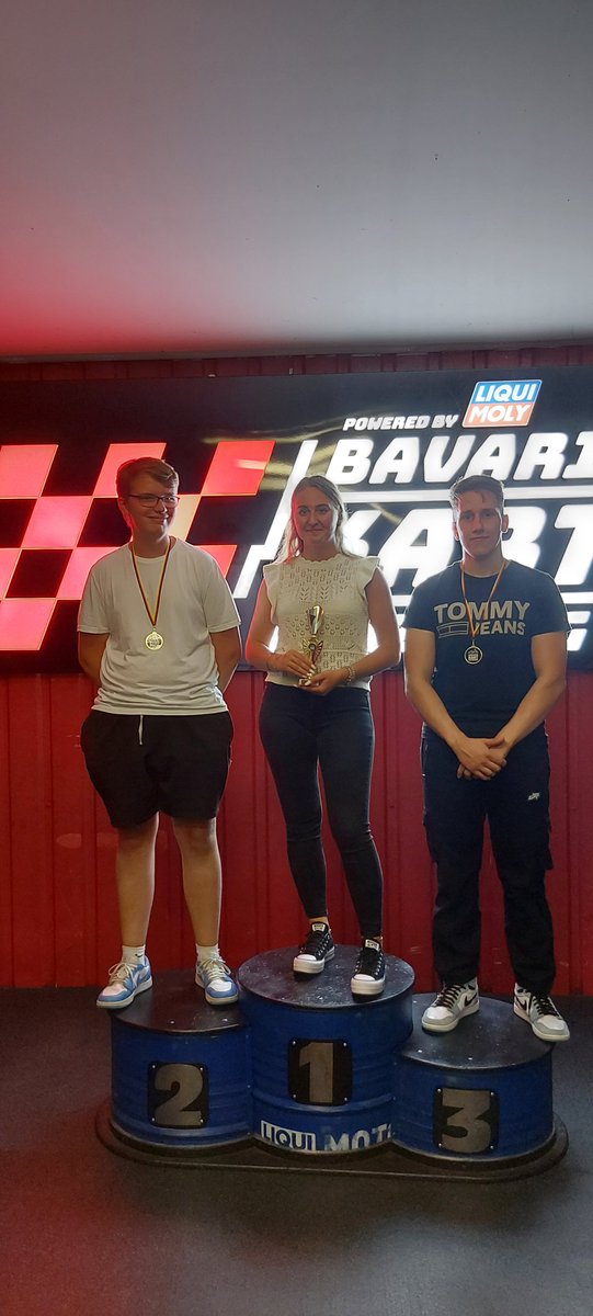 🔆👍 Endlich wieder auf zum Azubi-Ausflug, herzlichen Dank an die Firma #Liebherr und Herr Reisacher für die Einladung, die tolle Organisation und die interessanten Einblicke in das Elektronikwerk in Lindau.
Beim Kartfahren konnten wir dann zwei Sieger krönen.🏆

#ausbildung