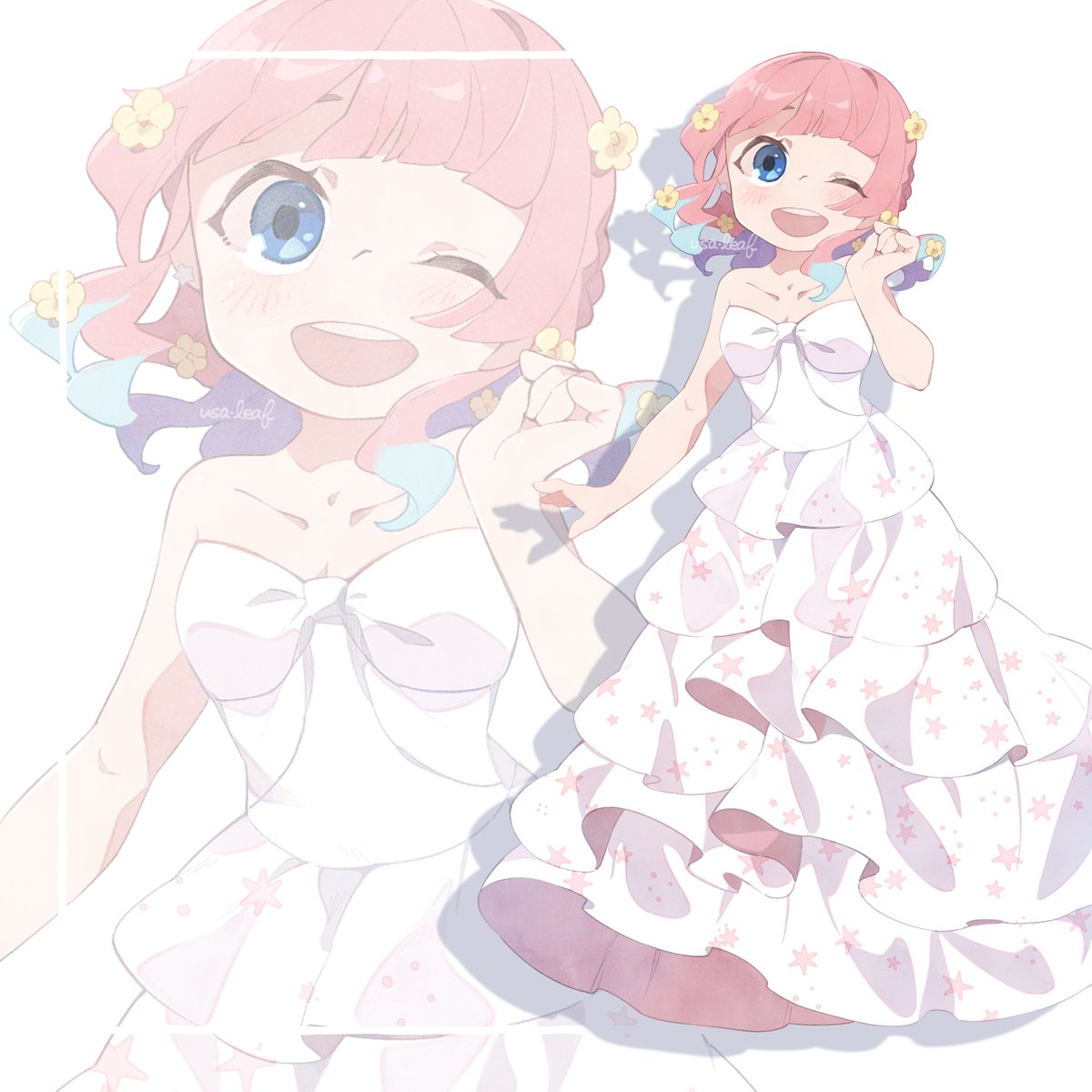 「I've delivered requests from Skeb.I'm so」|うさ葉(Usaha)のイラスト