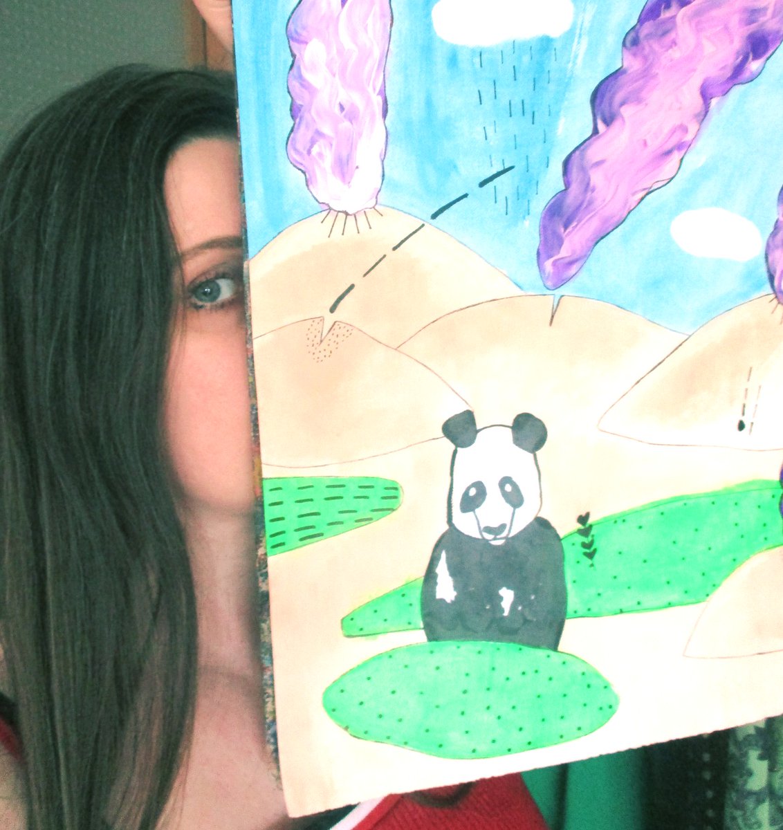 lady_ek1's tweet photo. "Panda in the valley of volcanoes"
"Panda en el valle de los volcanes"
"Panda v udolí sopek"

SUPER PANDA ARTWORK

new artwork ,watercolor paper A3 ( 29x42),available

#obraz #china #czechartist #acrylic #artist #art #arte #kunst #kunstwerk #artwork #painting #kunstgalerie #panda https://t.co/9S5eGVv8kP