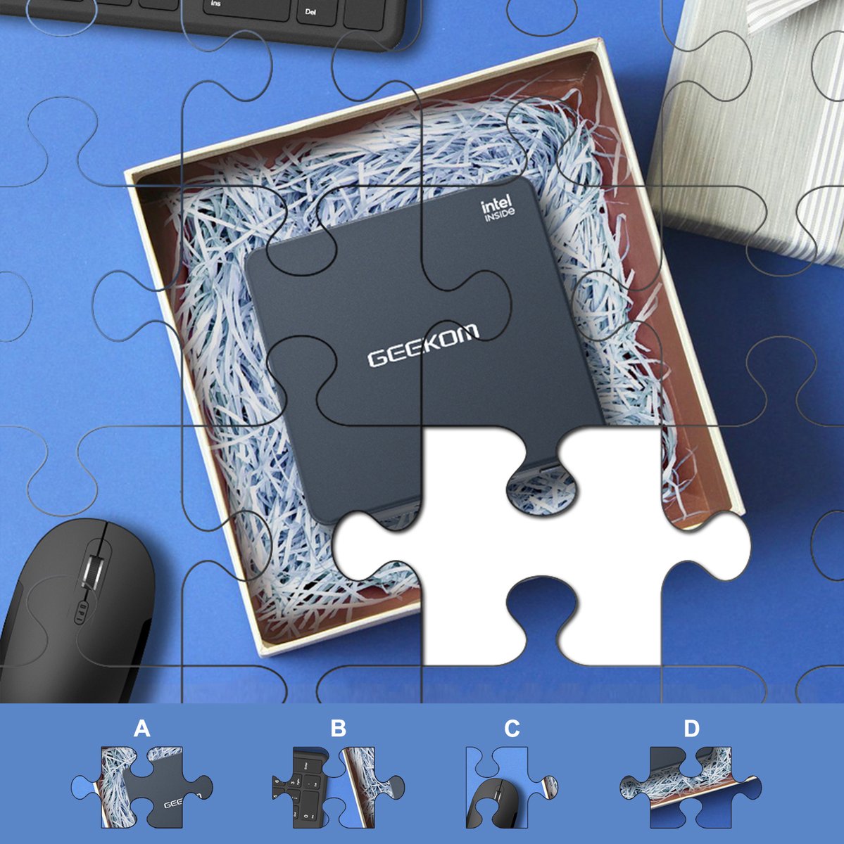 geekompc's tweet photo. π€£Hi Gfans, are you good at puzzles?
Find the missing piece!π§©π
#GEEKOM #GEEKOMMiniPC #Puzzles #tech https://t.co/vPACHG7pY2
