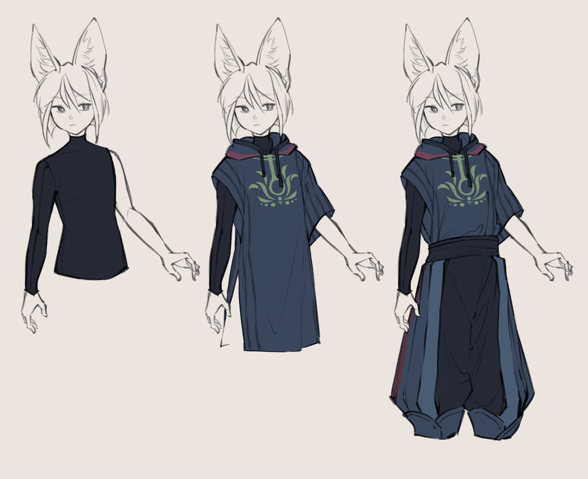 otaku_553's tweet photo. Trying to make sense of tighnari’s outfit part 2 electric boogaloo https://t.co/W6VXZUTuTd