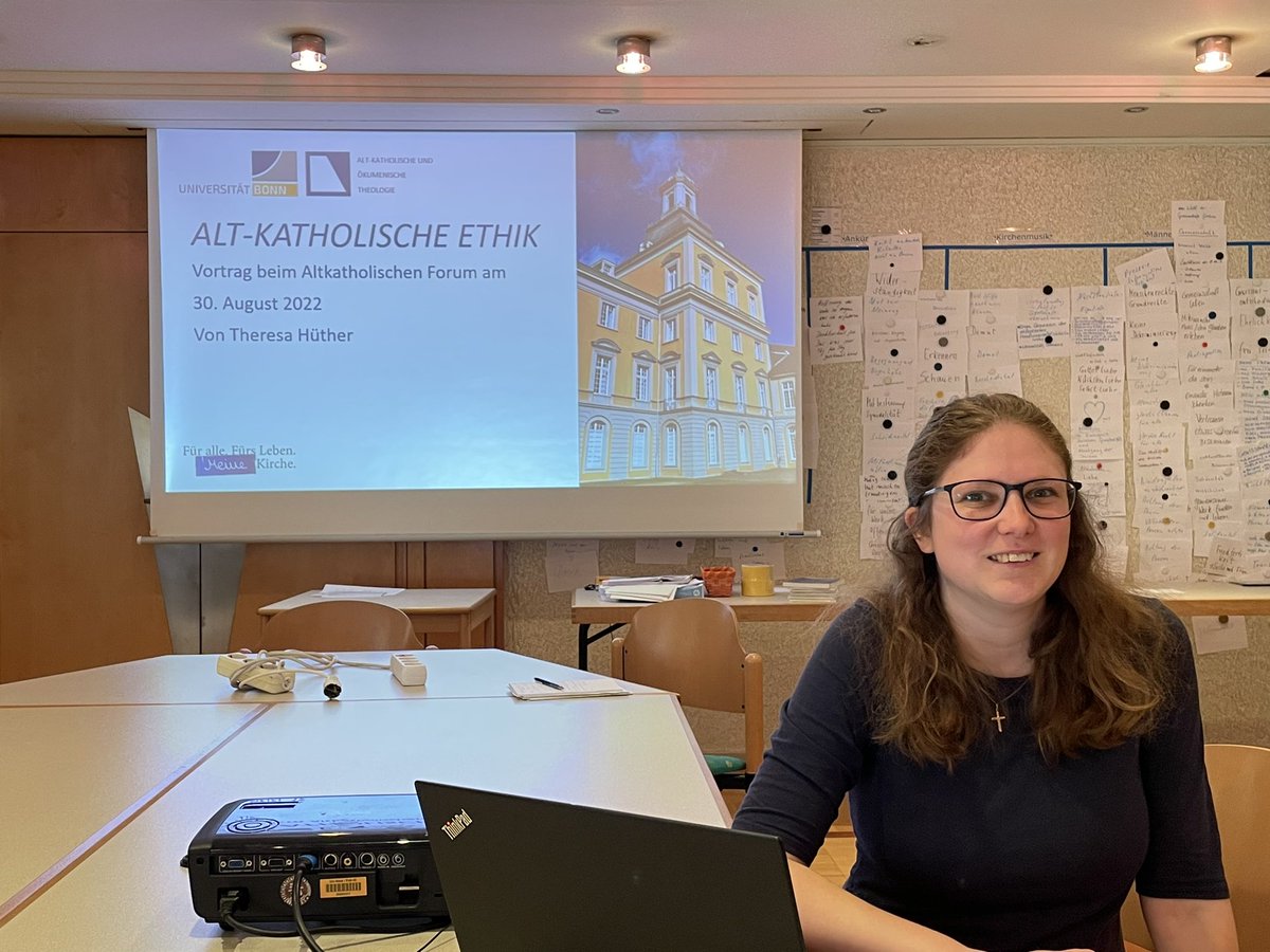 2. Tag am Altkatholischen Forum: Inputreferat von Theresa Hüther zum Thema „Altkatholische Ethik“
