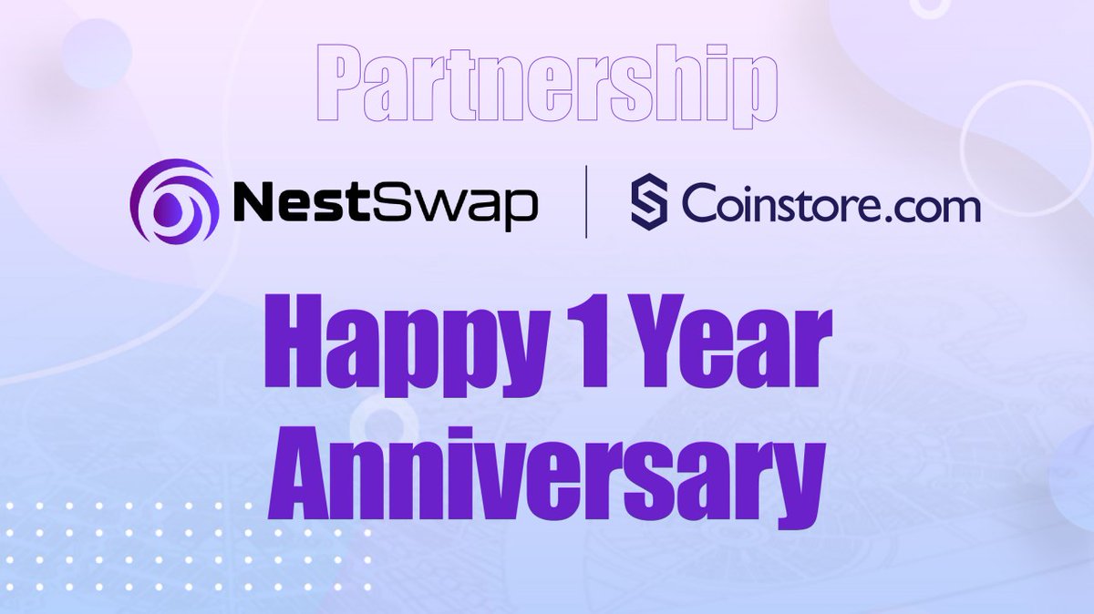 HmngBsc's tweet photo. Very excited to announce our new partnership with @CoinstoreExc with NestSwap which will give added value to projects wanting to list their token on the exchange. @NestSwap_app Read all the details https://t.co/aDrtHebdOq https://t.co/MuCnR8wBdC