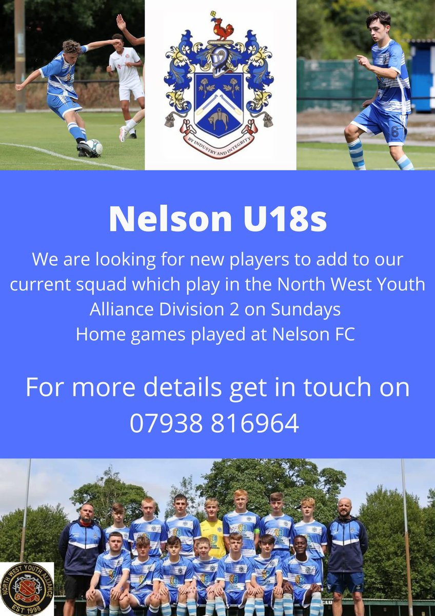 Due to injuries etc we are looking for couple of players, attacking forward players, a RT would be much appreciated <a href="/Nelsonfc1/">Nelson FC</a> <a href="/penno1977/">Stephen Pennington</a> <a href="/paulhodgson101/">Paul Hodgson</a>