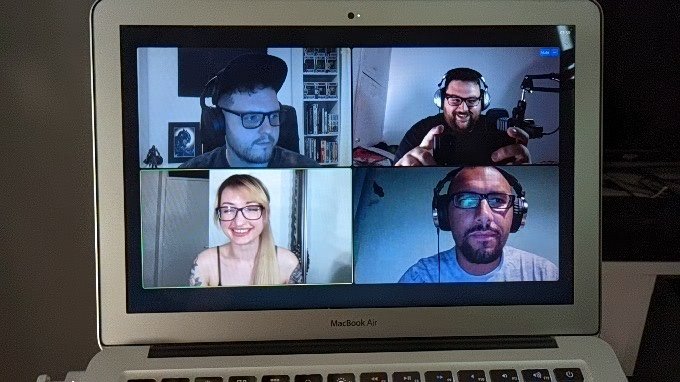 dusty2broken's tweet photo. We are officially recording again that's right. Our episode will be coming soon. Season 2 is shaping up nicely. 
Meet Lauren our new team mate as she brings her gaming knowledge, dogs and Wikipedia reading skills to the table.
#podcast #dusty2broken #newhost https://t.co/LntUDQfUvy