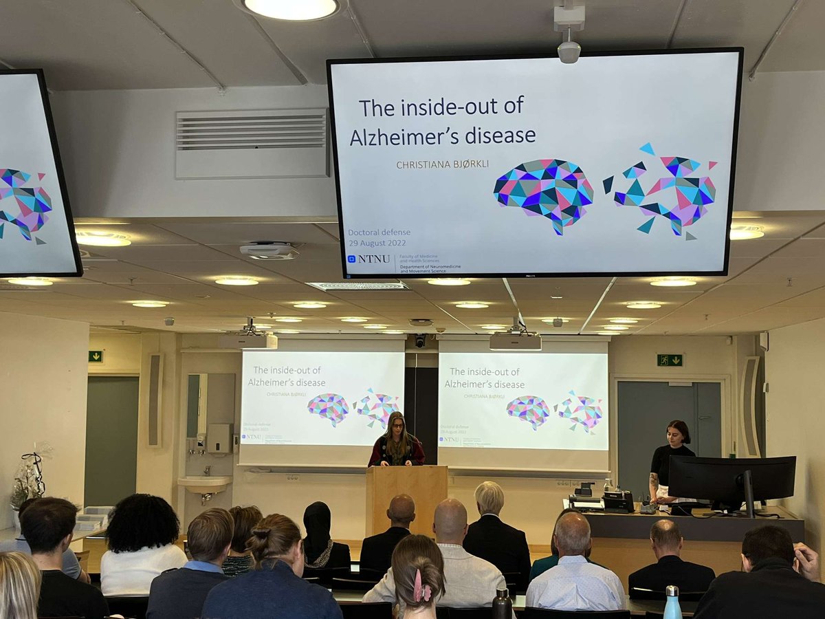 Theinsideoutof1's tweet photo. Extremely humbled by receiving my title as Dr Bjørkli yesterday!🥼🧠 #PhD @NTNUhelse https://t.co/QdK2IX2n7v