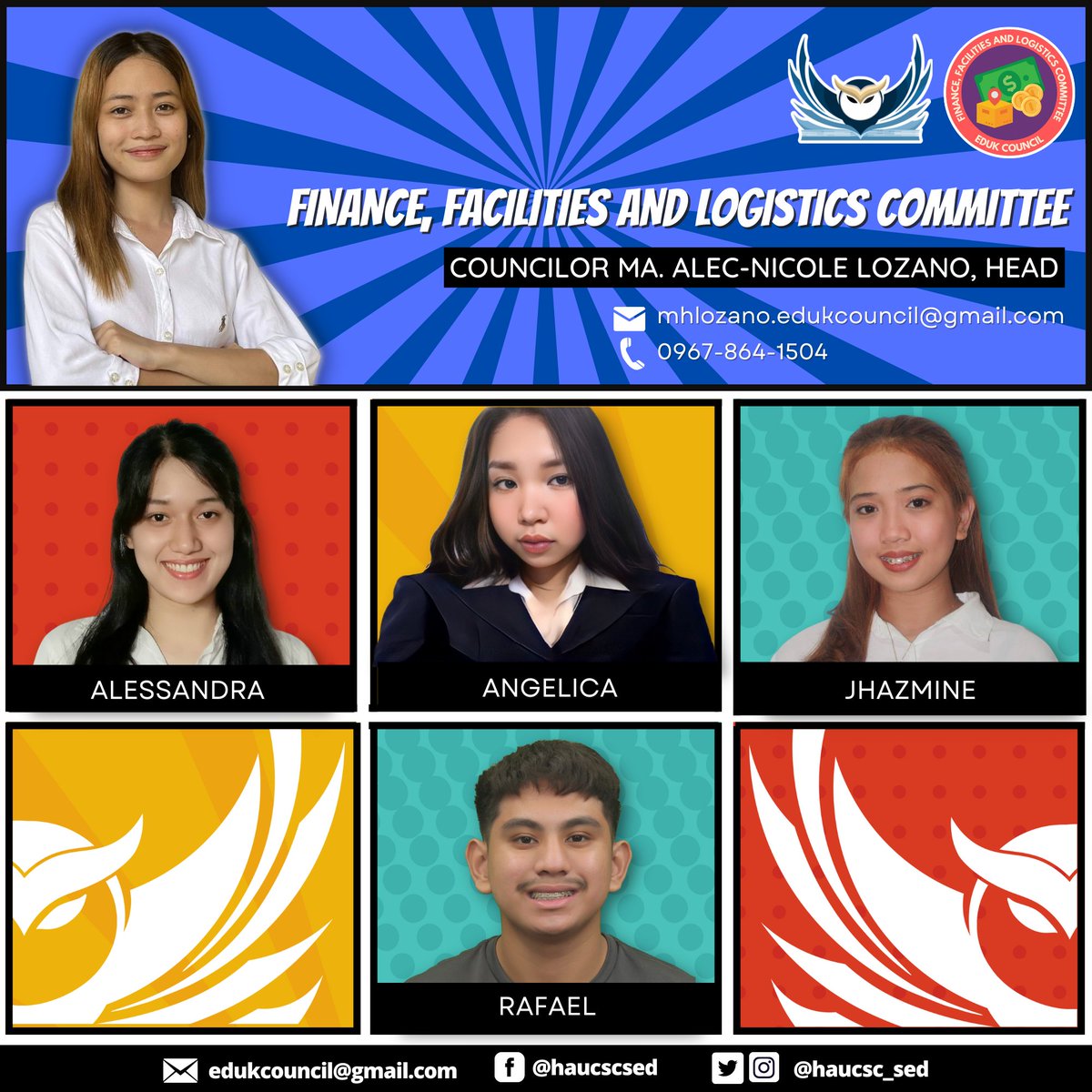 haucsc_sed's tweet photo. Eduk council together with their Kasundus. 🫂

We welcome you to the home of Eduk Council. Together, we will serve the Eduk community and we will fly high until we reach the peak of our destination. 

Iladlad ing Baguis ning Malugud a SEd! 💙✨

#EdukCouncil2022
#Kasundu2.0 https://t.co/h0P0fuWIEM