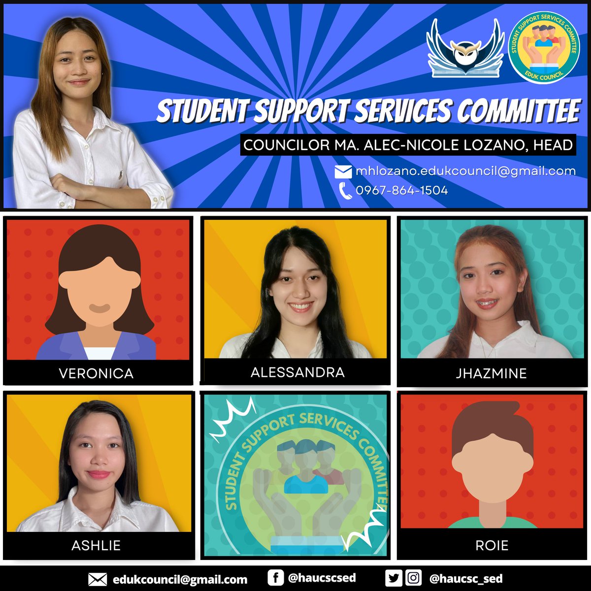 haucsc_sed's tweet photo. Eduk council together with their Kasundus. 🫂

We welcome you to the home of Eduk Council. Together, we will serve the Eduk community and we will fly high until we reach the peak of our destination. 

Iladlad ing Baguis ning Malugud a SEd! 💙✨

#EdukCouncil2022
#Kasundu2.0 https://t.co/h0P0fuWIEM