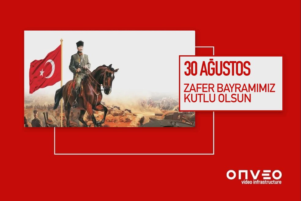 onveotv's tweet photo. 30 Ağustos Zafer Bayramımız Kutlu Olsun

#30AğustosZaferBayramı https://t.co/MN5XRnpZSa