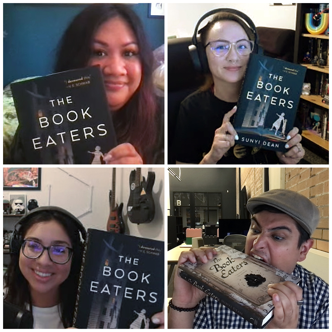 shitweveread's tweet photo. Ready for another episode?

Listen to Ep15 for our discussion of #SunyiDean’s debut #fantasy, #TheBookEaters, feat. returning Sacramento multimedia artist Sarah Marie Hawkins.

Available starting tmrw, Wed 8/31, wherever you get to your pods!

#shitweveread #booktwt #bylonetwork https://t.co/RJsLWjCvKM