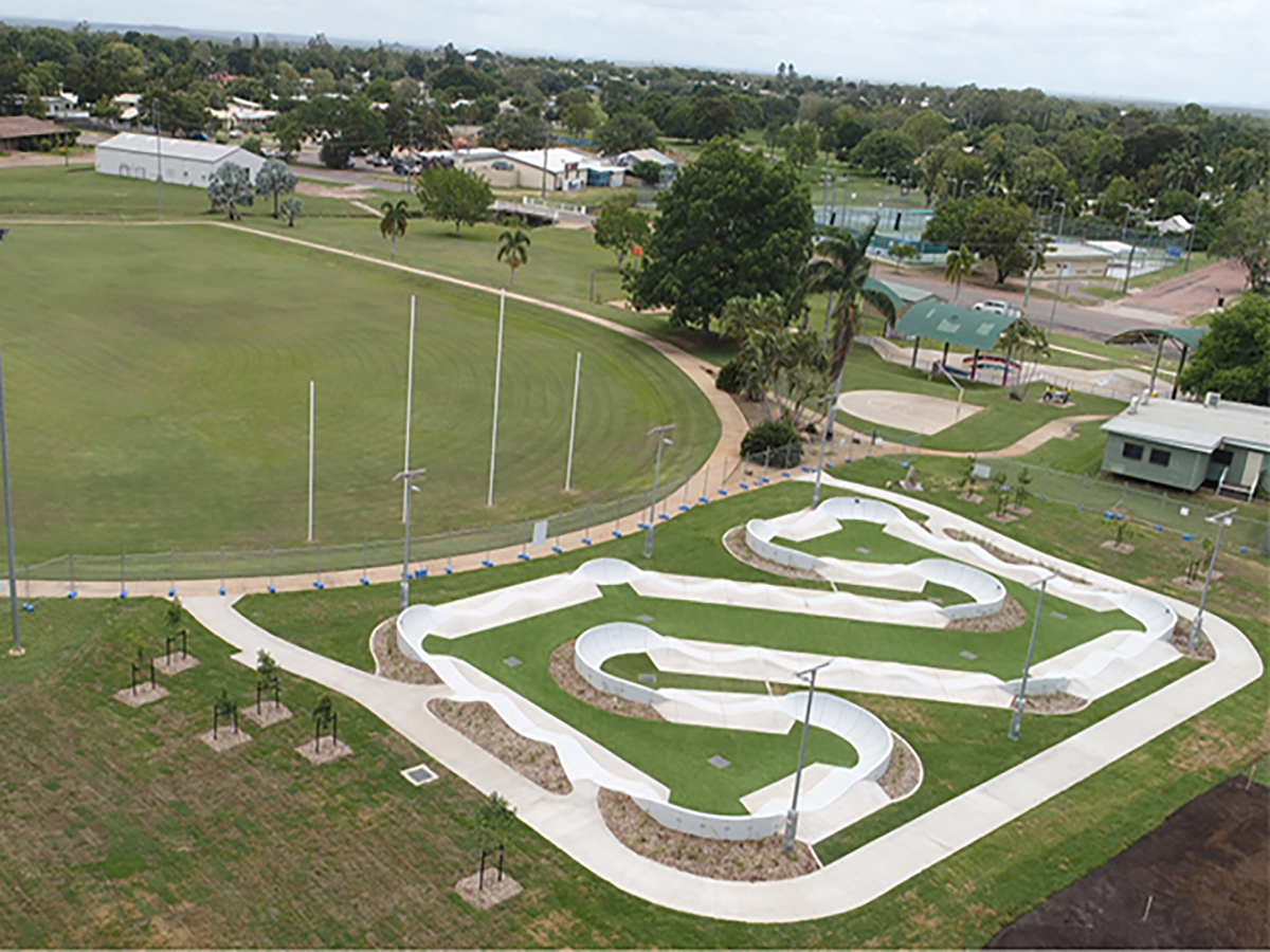 AusPumptrack's tweet photo. NEW PUMP TRACK DESIGN MAKES ASSEMBLY EVEN QUICKER     
We’ve based our Modular Pumptrack system on a clever design using pre-engineered modules that allow for easy assembly. 
[Out Now] 3 experts share why building Modular Pumptracks is child’s play. Link in Bio

#modularpumptrack https://t.co/4e9BwGbpBN