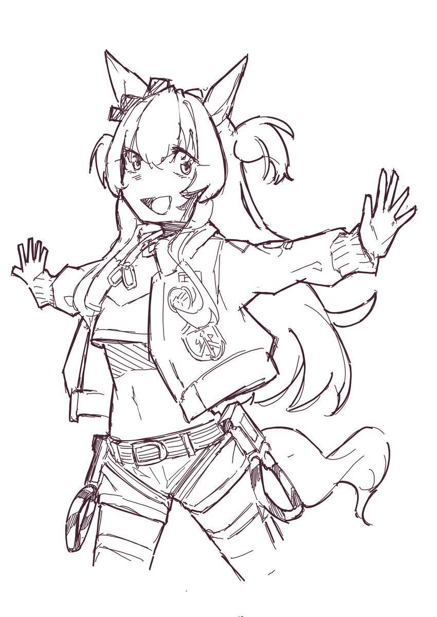 #今月描いた絵を晒す 
10枚ぐらいでした 