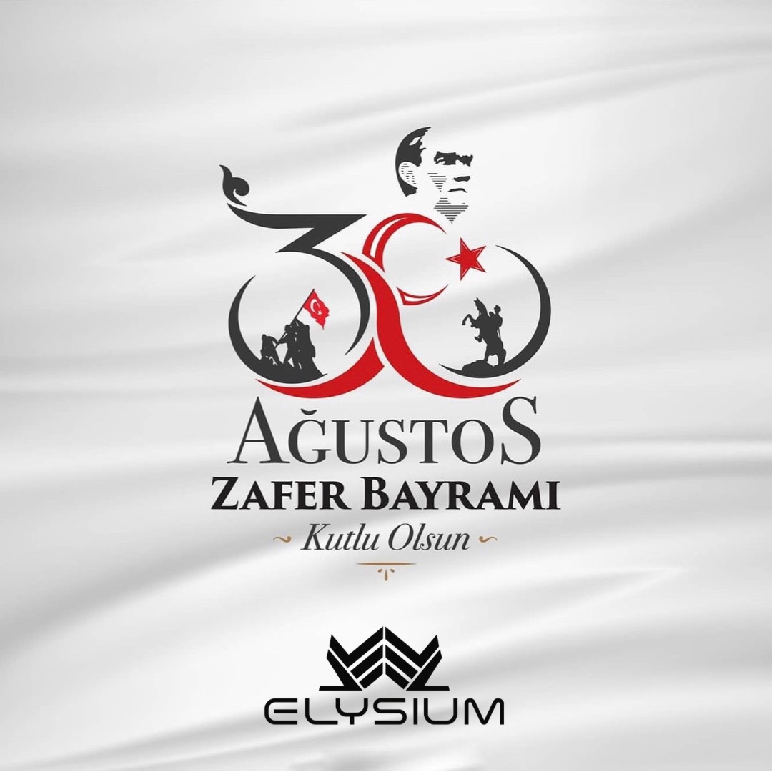 ElysiumGrup's tweet photo. Aziz milletimizin şanlı tarihine altın harflerle yazdırdığı #30AgustosZaferBayramı ’nı kutluyor, Gazi Mustafa Kemal Atatürk ve kahraman silah arkadaşları başta olmak üzere tüm şehitlerimizi rahmet ve minnetle yad ediyoruz. 🇹🇷

#30ağustoszaferbayramı https://t.co/JfbFD21wFL