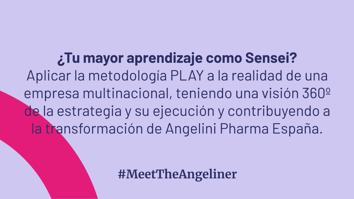 AngeliniFarmaES's tweet photo. 👩🏻💻Carolina Villaró, PM Digital Medicines Specialist, Sensei de PLAY este año y miembro del Shadow Board.
▶️Desarrolla iniciativas digitales para los productos de prescripción médica en España.
📚Biología Humana & Máster en Industria Farmacéutica.
#MeetTheAngeliner #Angeliners https://t.co/uNnEMhLA4q