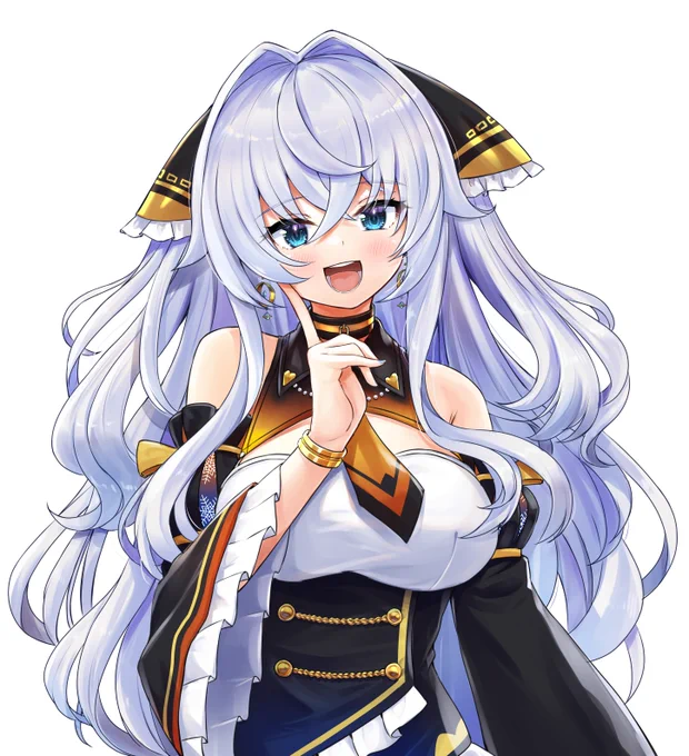 トリミング前とウインク差分です 