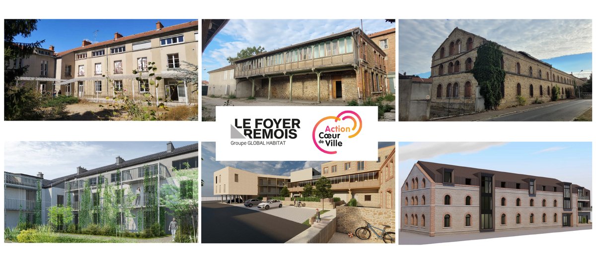 LeFoyerRemois's tweet photo. @LeFoyerRemois participe à la revitalisation du centre-ville de Vitry-le-François grâce à la réalisation de nombreuses opérations. Les différents projets portés seront présentés aujourd’hui à 10h45 sur le stand 235 Hall 2 à l’occasion de la @foiredechalons. #ActionCoeurdeVille https://t.co/53quUVEWq7
