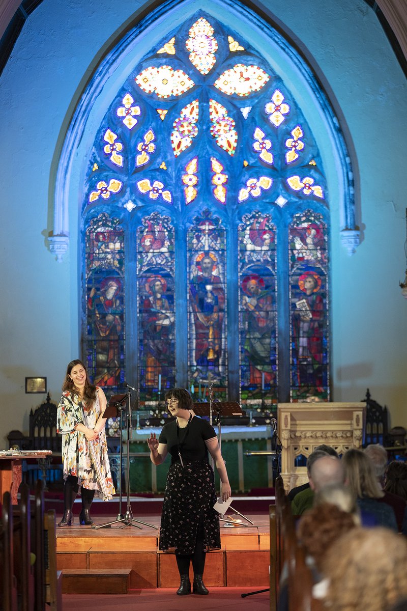 FindingA_Voice_'s tweet photo. We're reminiscing about @LinaAndonovska and @morourkevox performing the premiere of Brightening by @buckleylinda and the premiere of Analu by #MaeveKelly, winner of the 2022 Finding A Voice emerging composer competition at @clonmeljunction. #FindingAVoice #remarkablewomen https://t.co/46OdoFOSZO