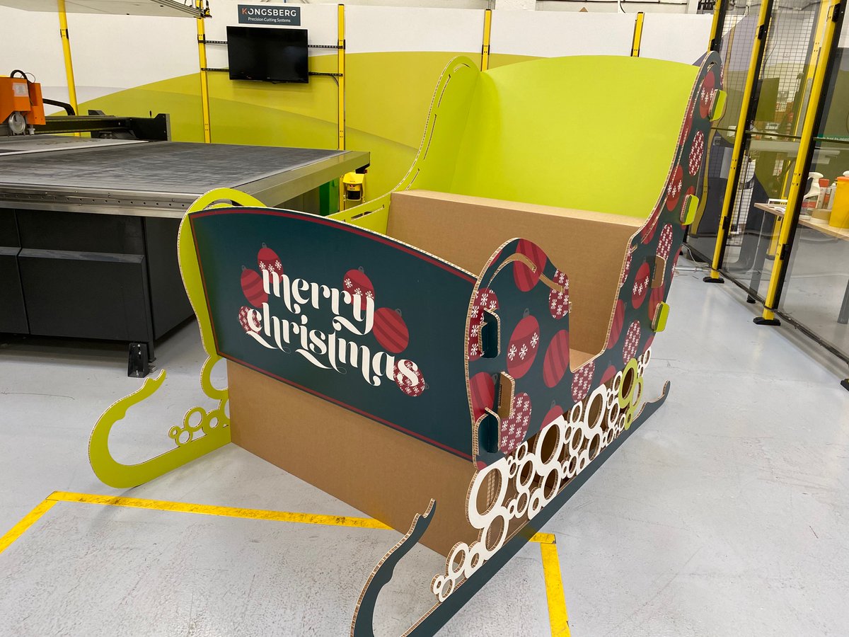 dataimagegroup's tweet photo. With just over 16 weeks to Christmas (sorry) we're busy supporting our clients in their quest for a GREEN Christmas for 2022 (after all white Christmas is so last year)
Lets chat about 

Cardboard Sleighs 🎅
Flatpack Christmas trees 🎄
Cardboard festive chairs ♻
#PlasticFree POS https://t.co/TxWzQrJlyI