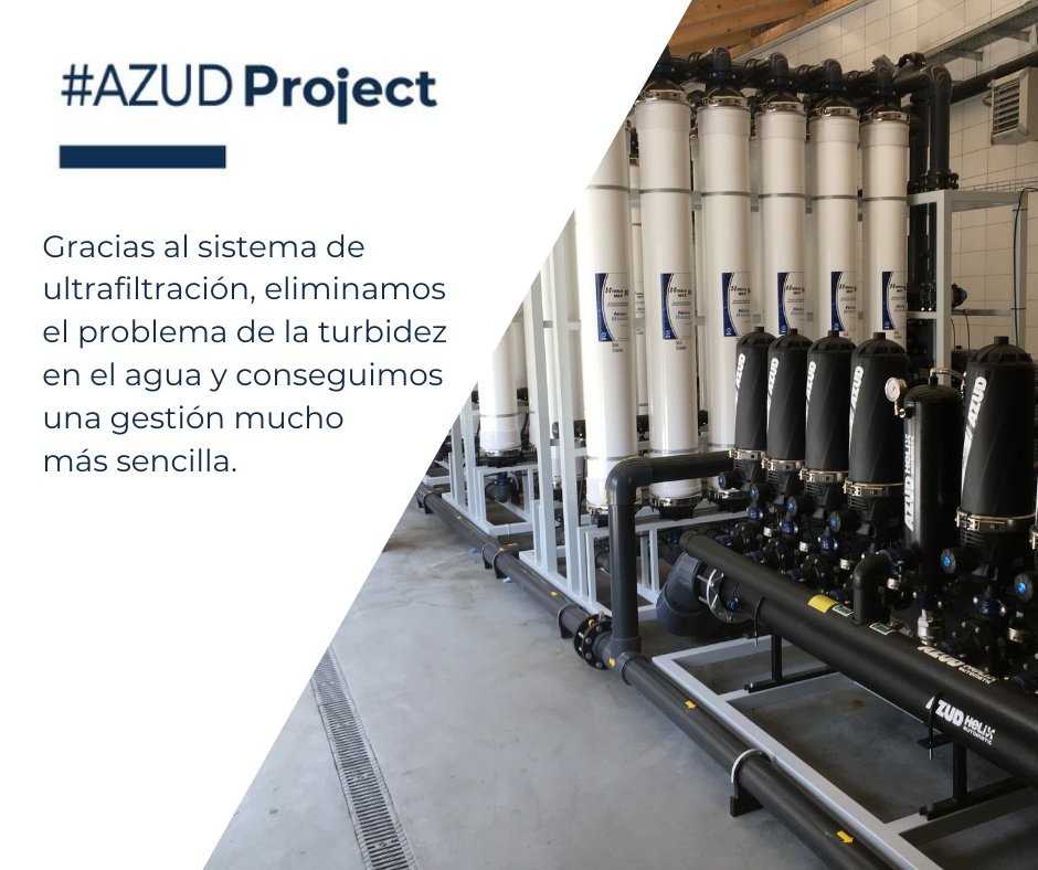 AZUDWater's tweet photo. En este #AZUDproject en Andorra, la empresa que suministra agua a los habitantes del municipio tenía problemas de turbidez. Instalando un sistema de filtración AZUD, con membranas de ultrafiltración, han solucionado la turbidez y conseguido una gestión más sencilla.
#watertech https://t.co/siCT3nLJrf