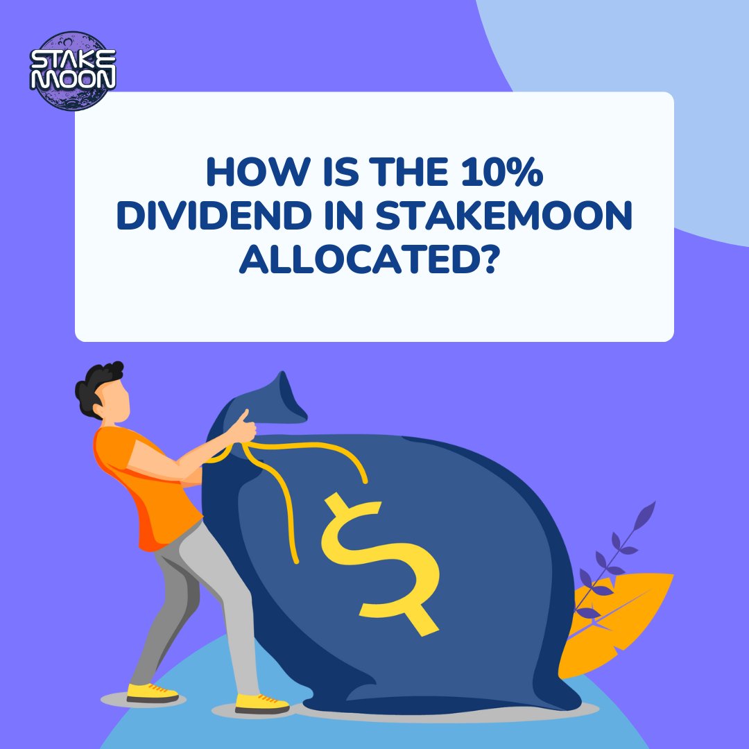 stakecoins's tweet photo. π The #StakeMoon community is entitled to a 10% dividend to our holders.
π If our 10% is 2000 tokens, it will be allocated proportionally.
π So if you own 2% of the total supply of Stakemoon, you will receive 2% of the 2000 tokens, which is 40 Stakemoon tokens. https://t.co/9DP75xGO3e