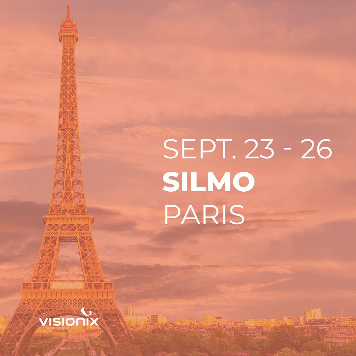 VisionixPT's tweet photo. 📅Salva a data, a Visionix estará presente na @SILMO de 23 a 26 de setembro de 2022 em #Paris Nord Villepinte.  Encontre-nos no nosso stand L054.
☝ É aqui que encontrará a inovação para desbloquear o seu potencial.

#silmo #optician #eye https://t.co/QVBqIt6qOG