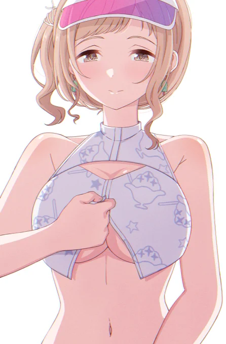 まのちゃんの新しい水着#シャニマス #櫻木真乃 