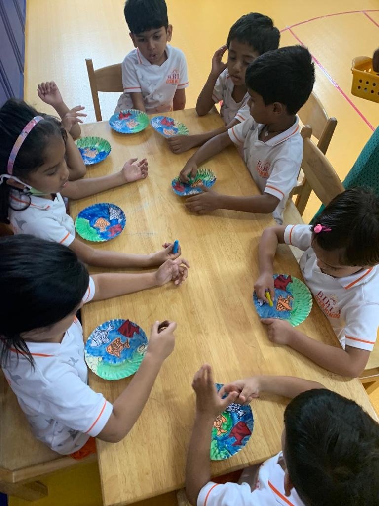 #oceanlife #learningaboutocean #underthesea #seaanimals #themebasedlearning #birlaopenmindsinternationalschool