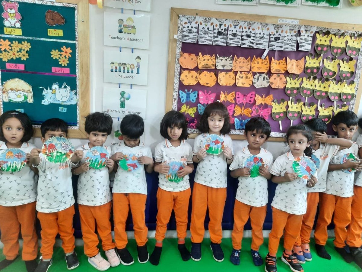 BirlaOpenMinds's tweet photo. #oceanlife #learningaboutocean #underthesea #seaanimals #themebasedlearning #birlaopenmindsinternationalschool https://t.co/jOT9EFfGRF