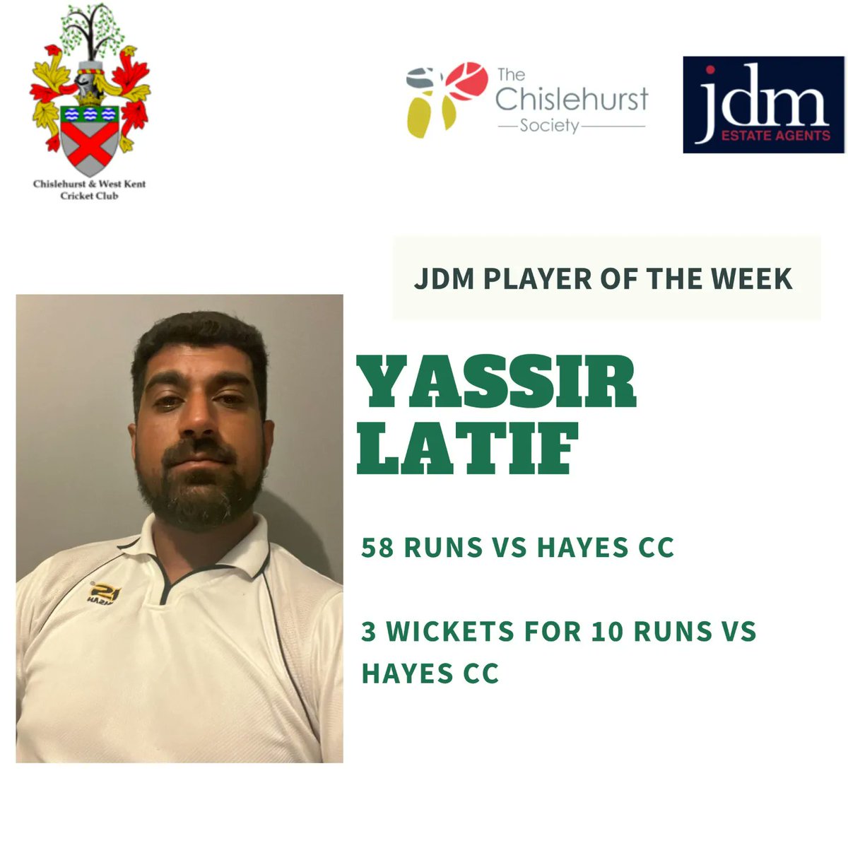 Chislehurst & WK CC tweet media