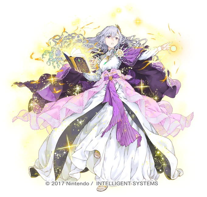 『ファイアーエムブレムヒーローズ』にて、伝承英雄「運命の聖女 ディアドラ」を描きましたよ。#FEH #FEHeroes #FEヒーローズ 